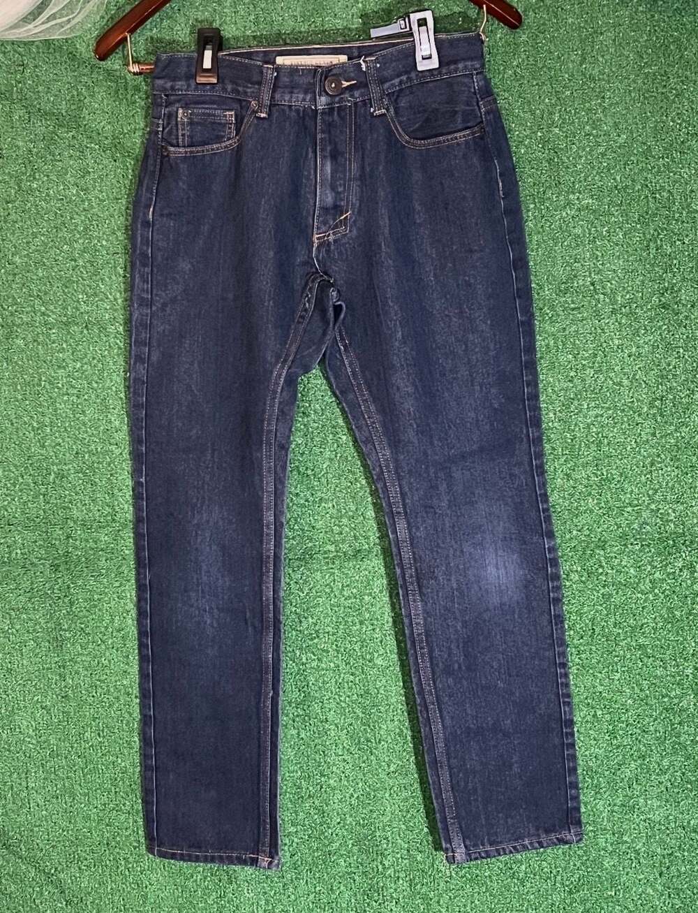 Vintage Genes 1891 Tapered Dark Wash Denim Jeans